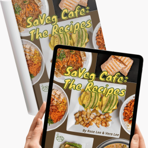 SaVeg Cafe: The Recipes Cookbook BUNDLE (Physical copy + eBook)